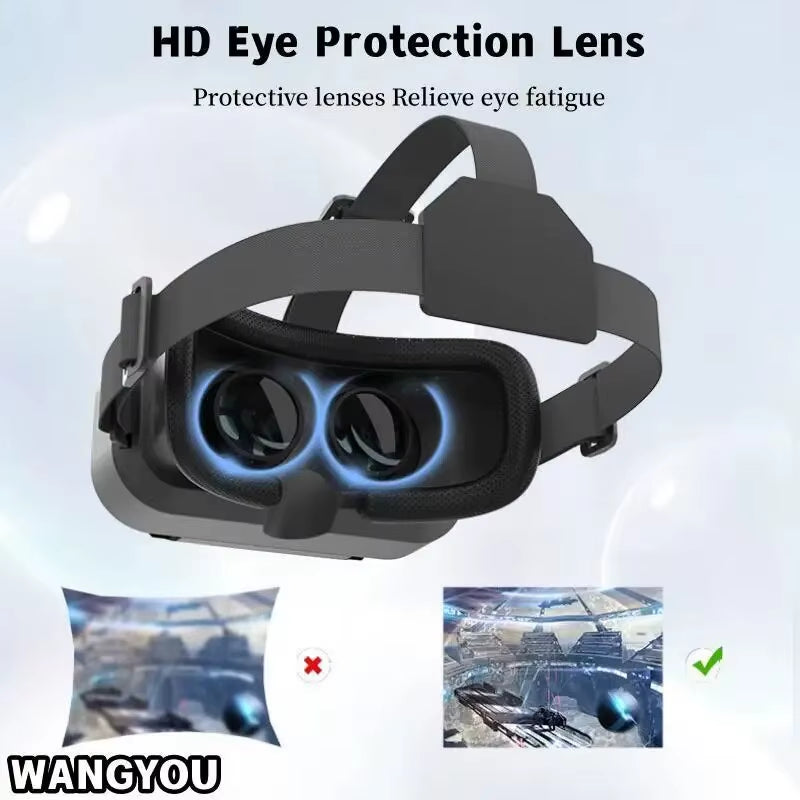 G13 VR Glasses VR Smart Glasses Headset Smart Glasses Helmet Video Game Binoculars for 5-7 Inches Smartphone VR Helmet